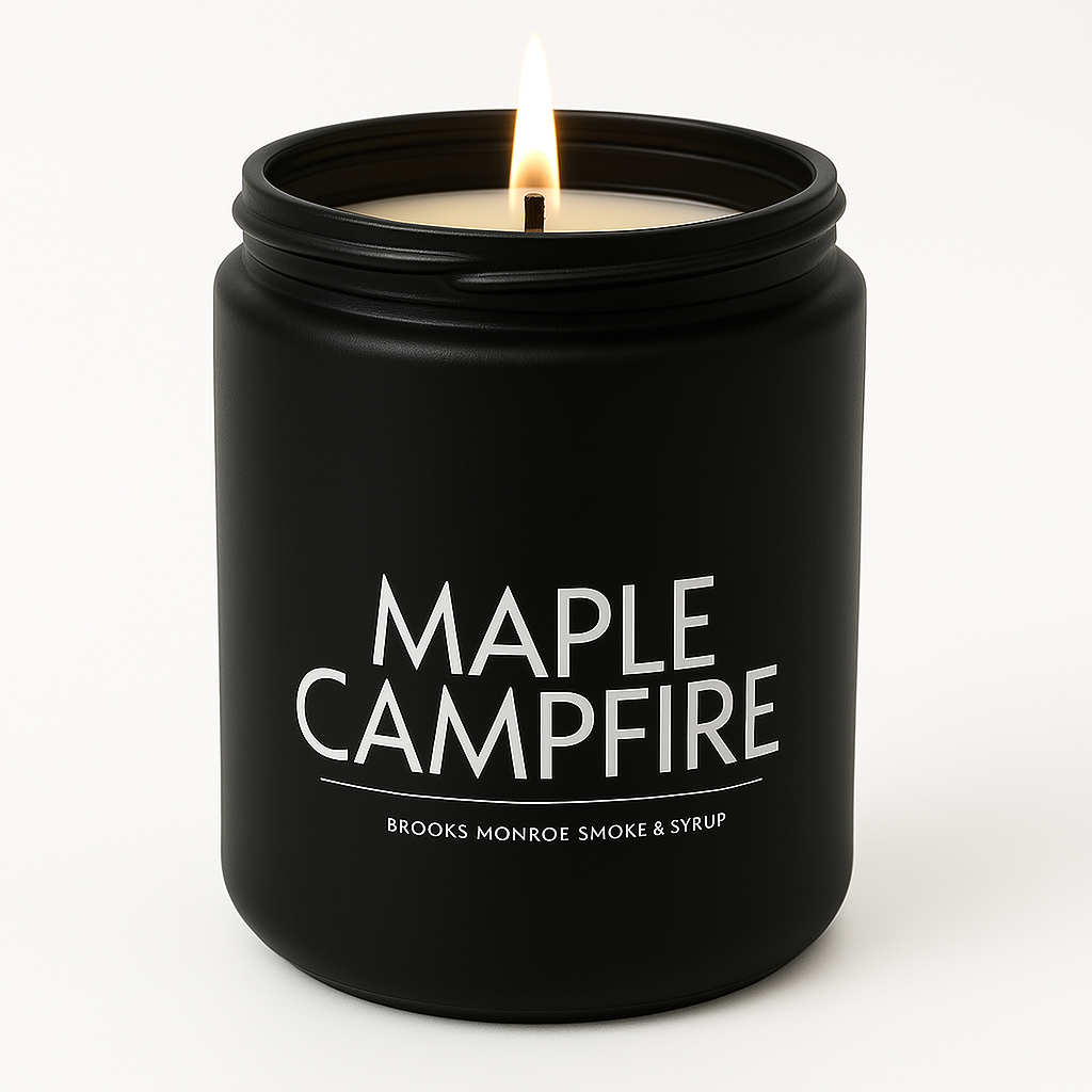 Maple Campfire - 8 oz Candle