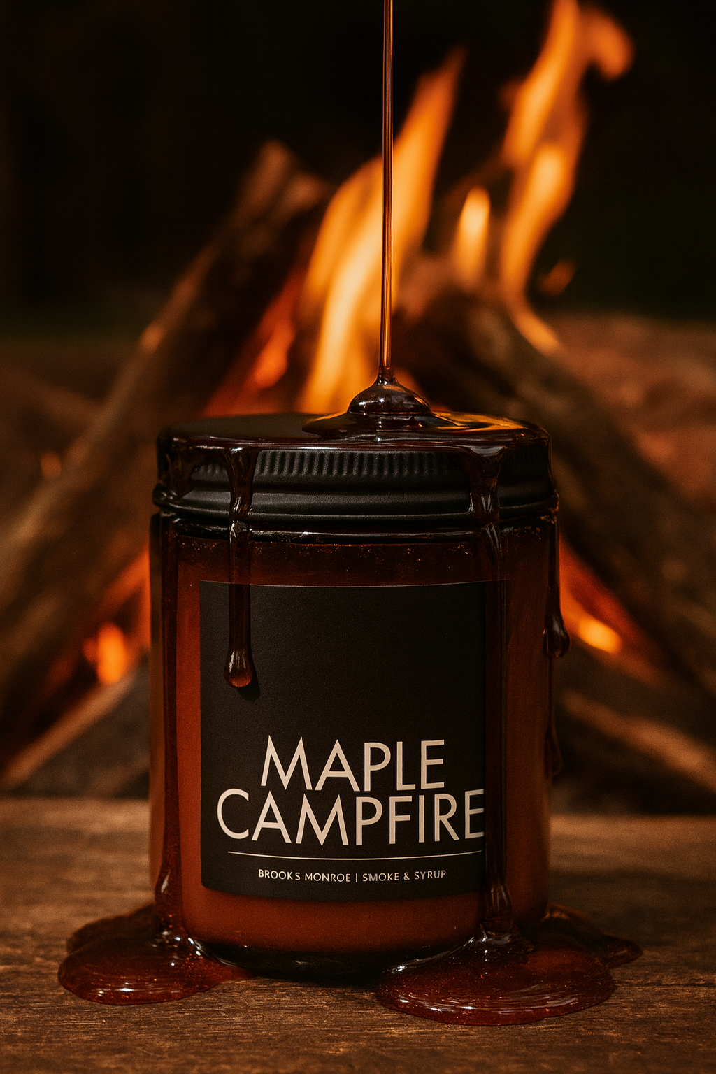 Maple Campfire - 8 oz Candle