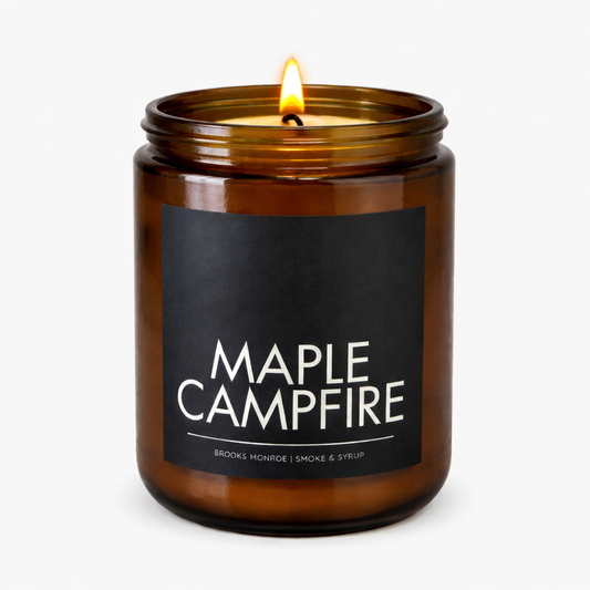 Maple Campfire - 8 oz Candle