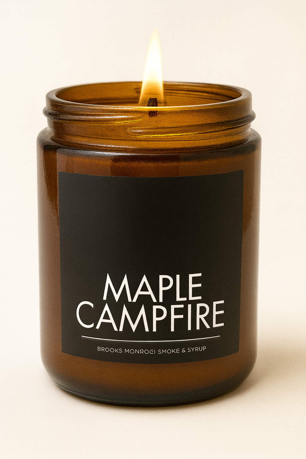 Maple Campfire - 8 oz Candle