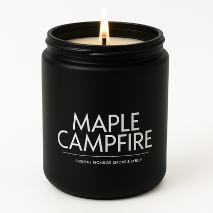 Maple Campfire - 8 oz Candle