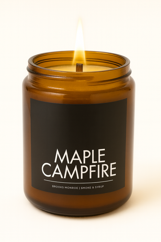 Maple Campfire - 8 oz Candle